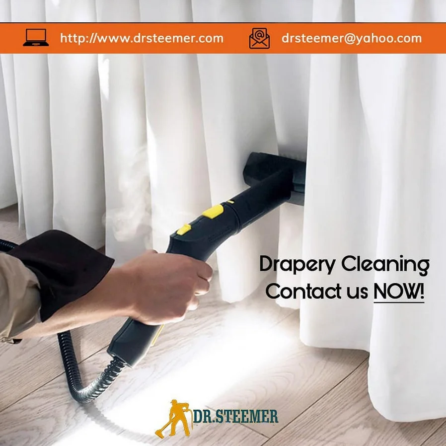 Residential Drapery Cleaning Service at Dr. Steemer