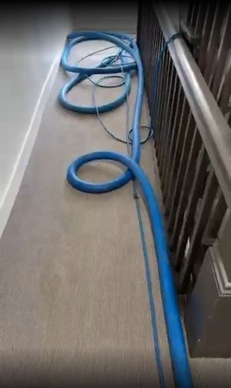 Storm and hurricane water damage at Dr. Steemer