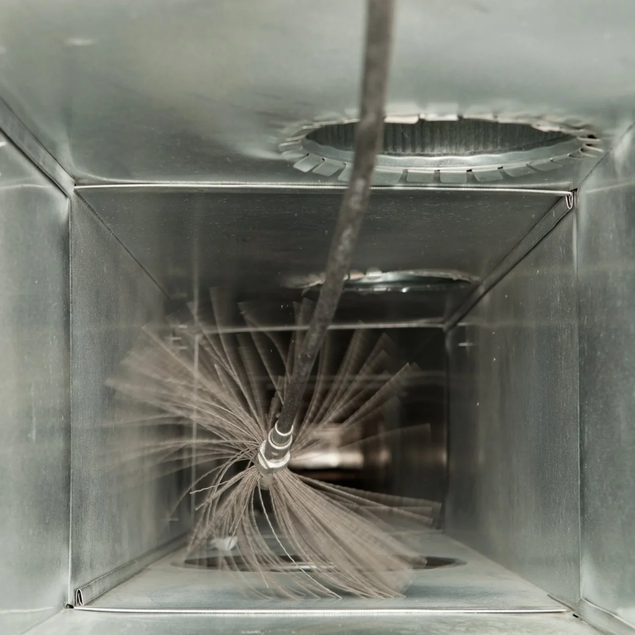 Commercial air duct cleaning at Dr Steemer