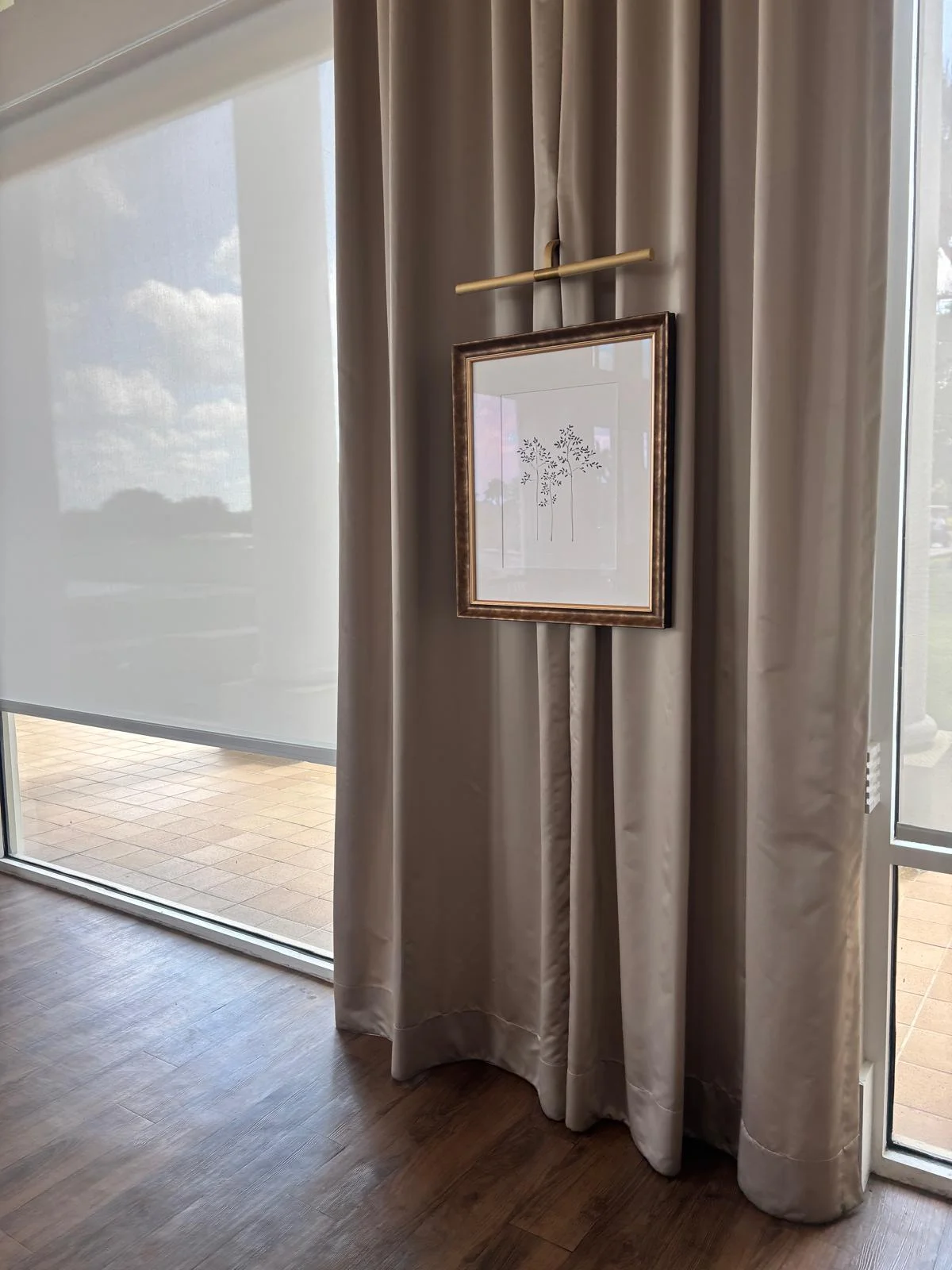 Drapery and curtain deep cleaning at Dr Steemer