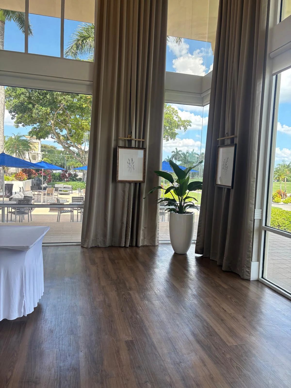 Commercial drapery cleaning at Dr Steemer