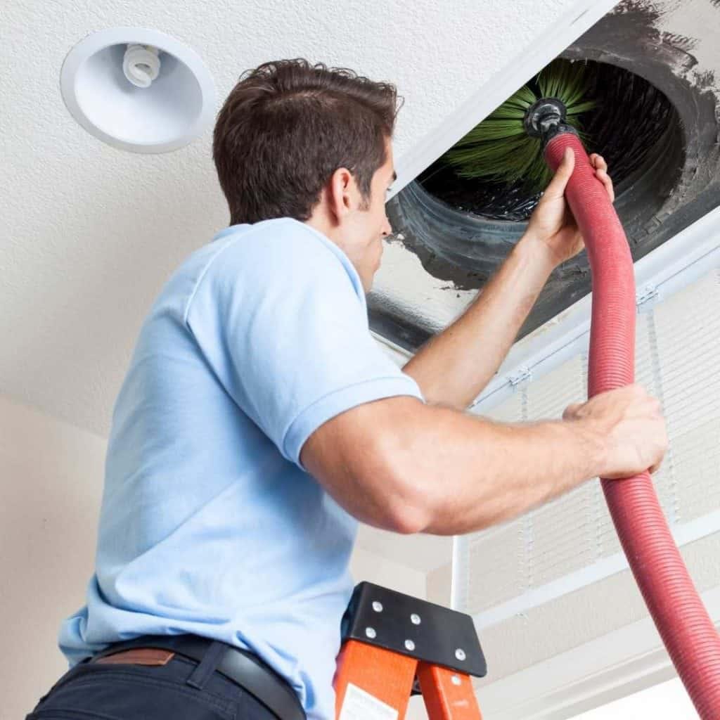 Residential Air Duct Cleaning Service at Dr. Steemer