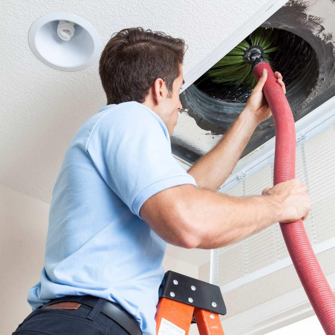 Residential Air Duct Cleaning Service at Dr. Steemer