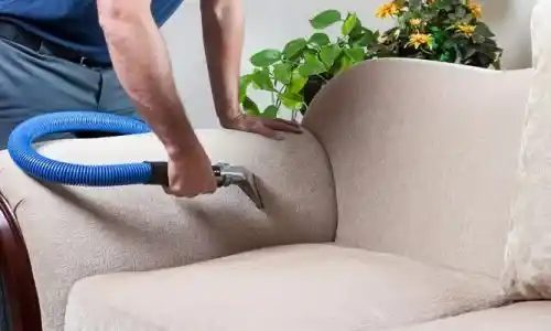 Residential upholstery cleaning at Dr Steemer