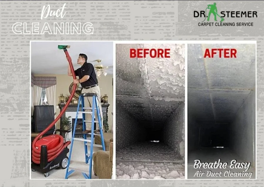 Professional Air Duct Cleaning at Dr. Steemer